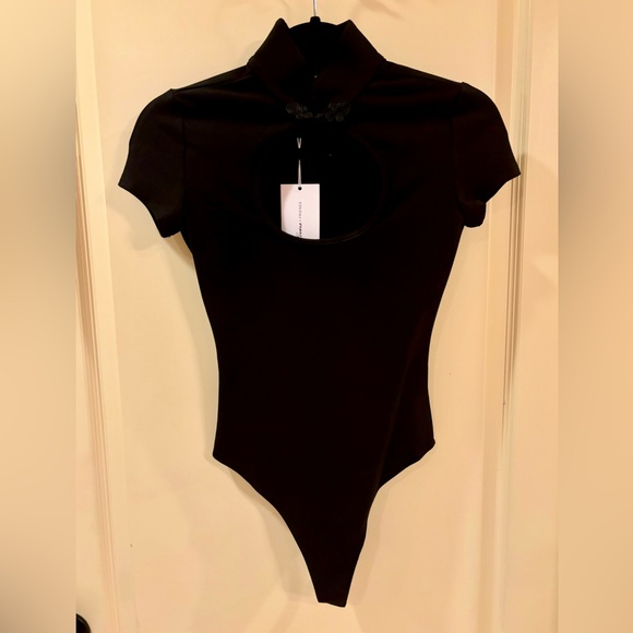 Lovers and Friends CHLOE BODYSUIT in Black, New with Tags - Picture 2 of 5